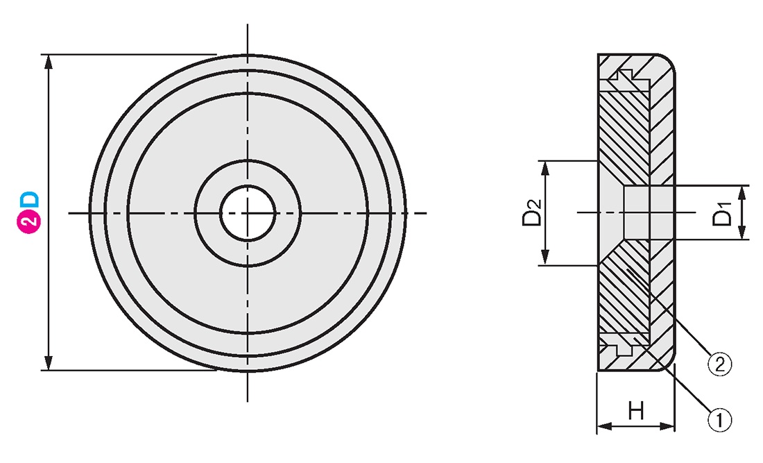 Dimensional Drawing of C-WCT