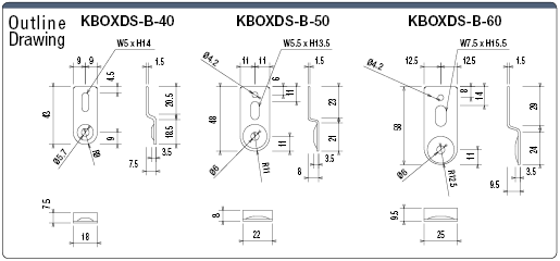 KBOX-Series Dedicated External Mounting Foot Accessories:Related Image