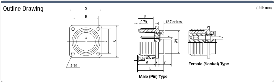MS3102-Series Panel Mount Receptacle:Related Image