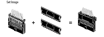 Semi-covered Press-fit MIL Connector for Discrete Wires:Related Image