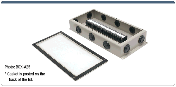 Steel Terminal Block Box, with Lid Model:Related Image