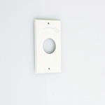 Wall Plate for Outlet Twist Lock 15 A/20 A for ø34.5 (Boss Diameter 34.5 mm) 1141A-200