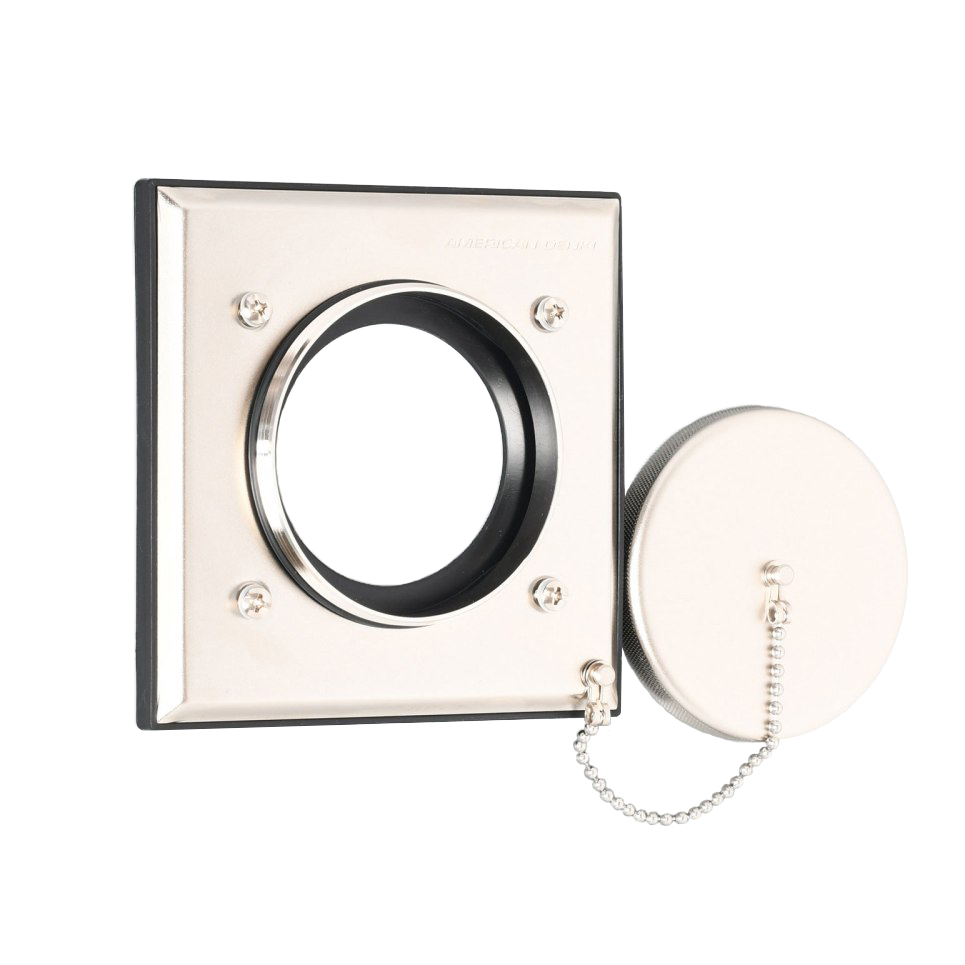 Waterproof Plate (Dust & Jet Resistant) with 1 ⌀57 Outlet