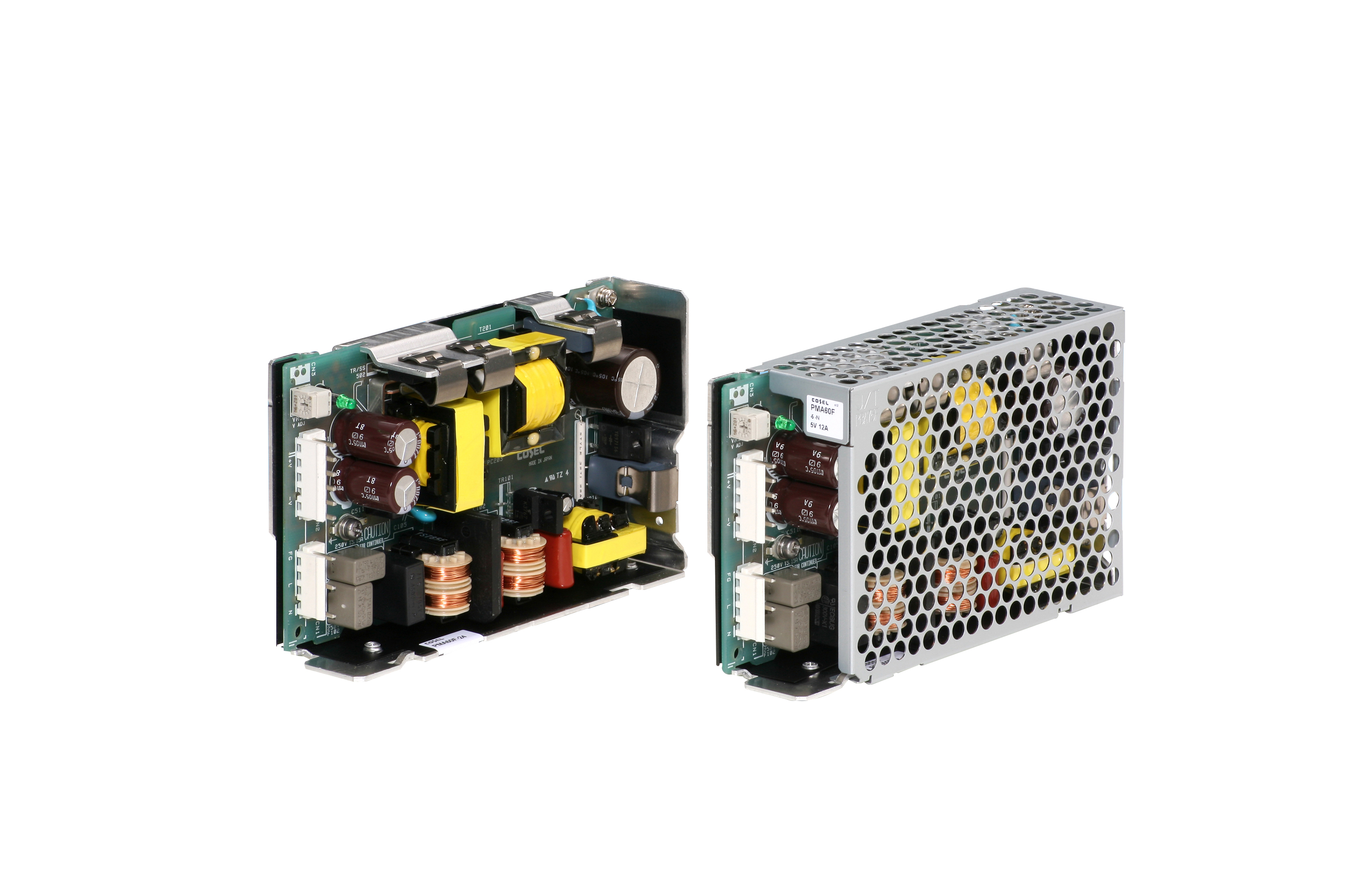 Switching Power Supply PMA60F Model 60W Single Output Medical Electrical Equipment Supported PMA60F-3R3-TN