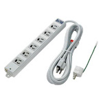 Power Strip, for Office Use, 6 Outlets