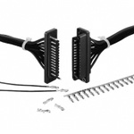 Rectangular Multi-Pin Rack / Panel Crimp Connector, QR/P Series QR/P-XC-121(12)