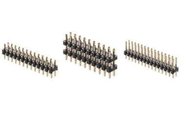 Nylon Pin Header / PSS-72 Pin (Square Pin), 1.27 mm Pitch, Straight (2 Rows)