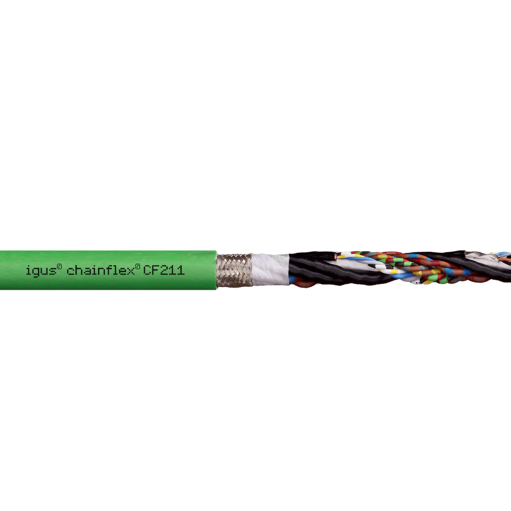 Chain Flex CF211- Encoder Cable CF211.022-(0.5SQ+0.25SQ)-(5+1X2)-94
