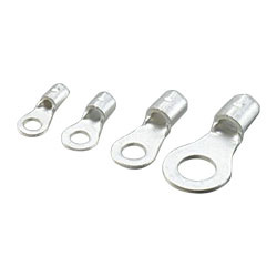 JST Non-Insulated Round Crimp Terminal, Stud Diameter: M3, 14AWG to 12AWG