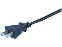 AC Cord, Fixed Length (UL/CSA), Single-Side Cut-Off Plug, Cable Shape: Flat UL2P-3