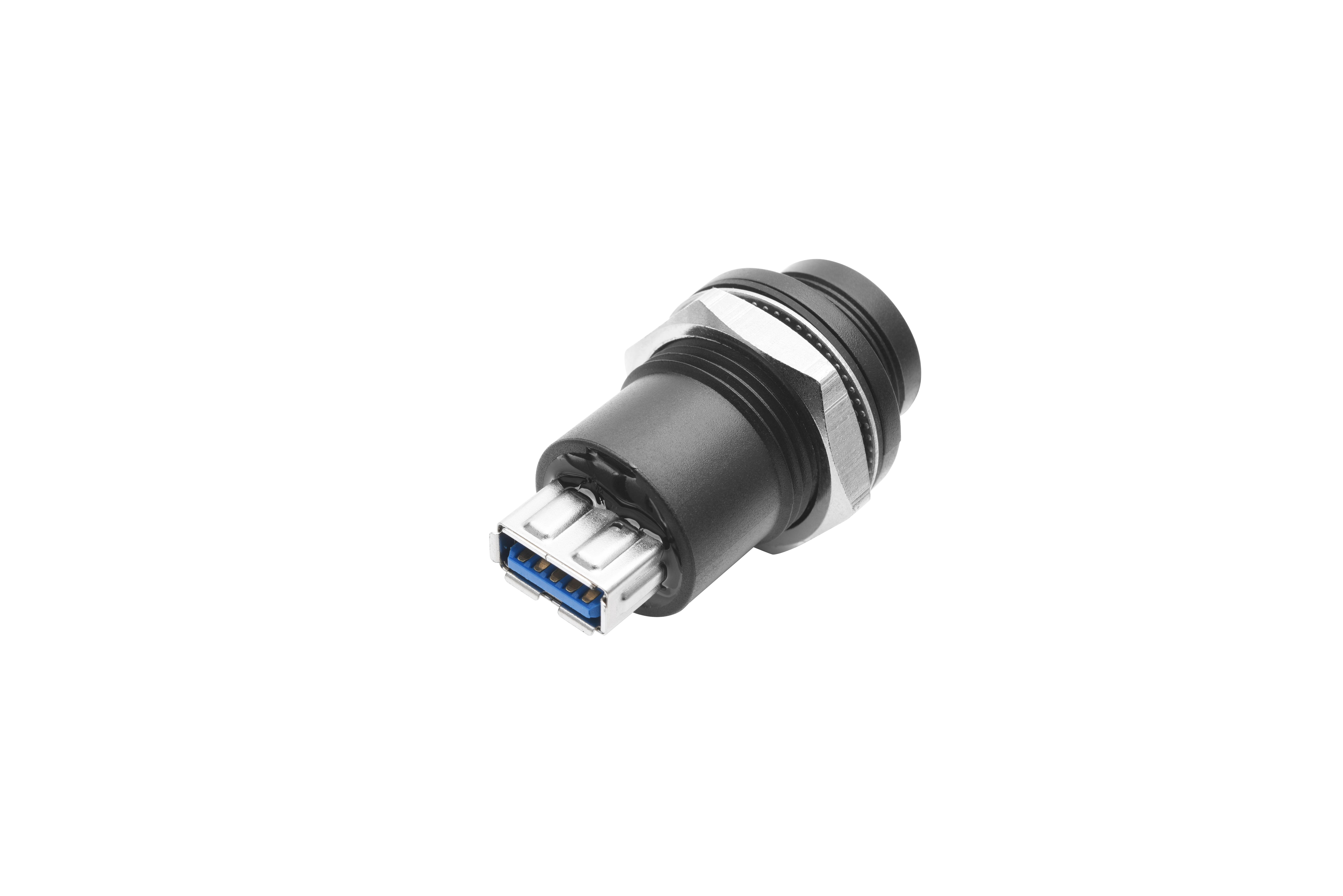 USB 3.0 (2.0 Compatible) Adapters, Panel Mounting E-U3H-AFBF