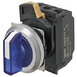 φ30 mm Selector Switch (Illumination Type) A30NW Series A30NW-2ML-TAA-P100-AE