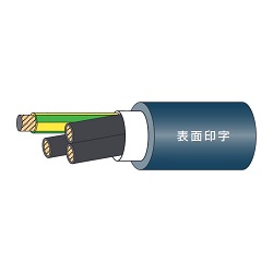 Electronics robot cable 600 V EXT-TypeII/2501 LF 600V EXT-TYPEII/2501 LF 2X14AWG-4