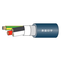 Electronics robot cable 300 V EXT-TypeII-SB/2517 LF 300V EXT-TYPEII-SB/2517 LF 3X18AWG-48