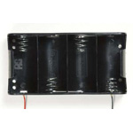 Battery Holder with Lead Wire / Pin / Snap Terminal SN3-2-P
