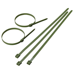 Cable Tie, OD Width 4.6 × 203 mm, Maximum Binding Diameter 52 mm, Standard Type