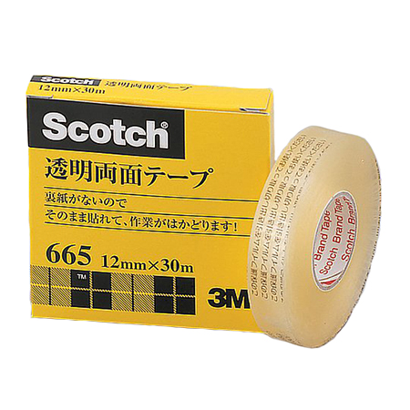 Double-Sided Tape, No Backing Paper 6-4042-11