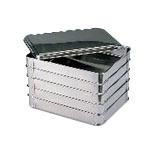 Stacking Type Stainless Steel Tray