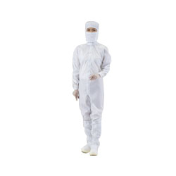 ASPURE CR Wear, with Attached Hood/Center Fastener Type, Elastic in Cuffs and Waist; No Elastic in Hem 1-4840-11