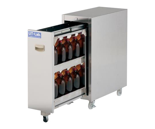 Chemical storage unit, UT-Lab., with caster, steel (SUS430)