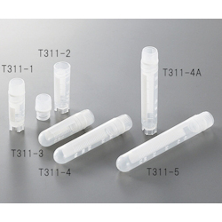 Cryo Vial T311-1 O-Ring Seal Type 1.2mL Inner Screw, Free-Standing Type
