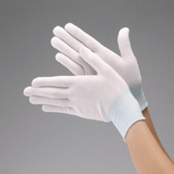 Inner Gloves 100 Pairs PA330NL White Wrist Color Gray M