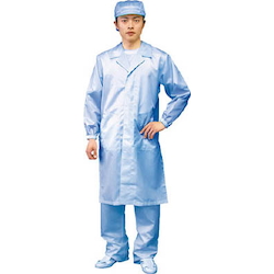 Cleanroom Coat, Length (cm) 98–117 BSC-61001-W-LL