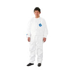 Chemical Protection Clothing, One Piece Dupont TM Tyvek Softwear TV-3-L