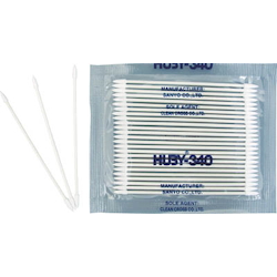 Industrial Cotton Swabs Pointed Cone Type 2.2 mm/Paper Shaft 1 Box 100 Count【100 Pieces Per Package】