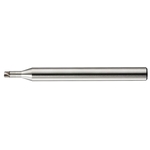 PCD End Mill with 2 Flutes and Corner Radius for Carbide Machining DCRE-2 DCRE-220010