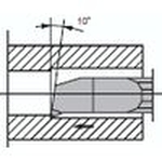 VNB-S Type (inner diameter machined) [corner R (rε) flathead tolerance] VNBR0311-01S-PR930