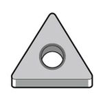 60° Triangle Negative with Hole TNGG1604○○ "Medium to Rough" Aluminum Nonferrous