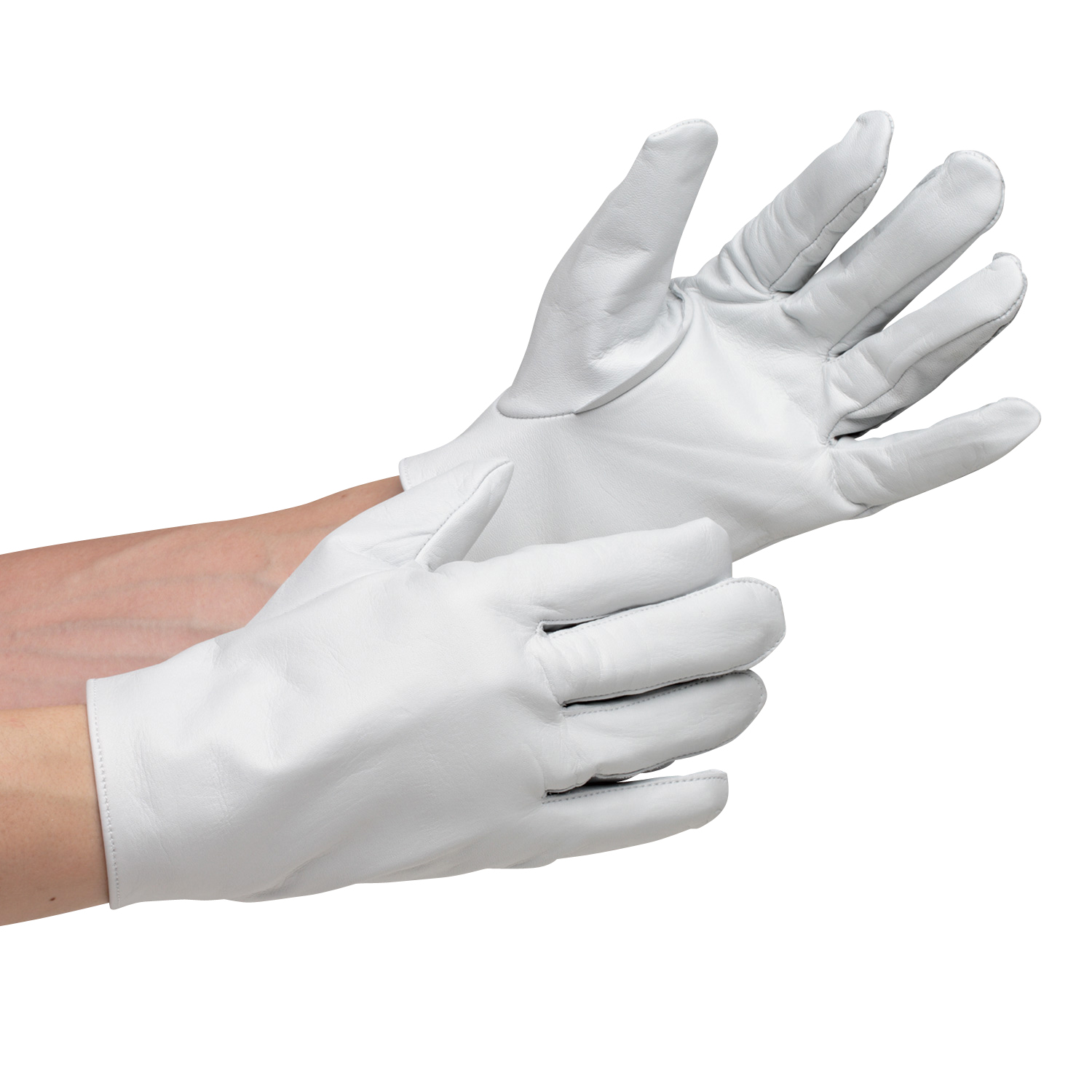 White Leather Gloves MT-14D 4041010100