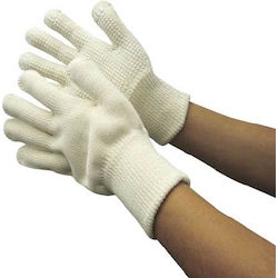Super Heavy Duty Pure Cotton Gloves with Silicon Grip 1810