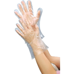 Thin Rubber Gloves, Disposable Gloves Easy Glove 716 Plastic HD (500 Pieces)