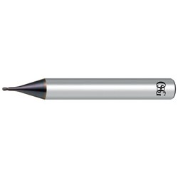 Short Pencil-neck Type, 2-Flute  FX-PCS-EBD-6 FX-PCS-EBD-6-R0.2X2X2