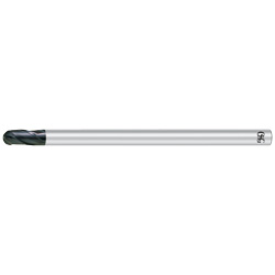 Long Shank Ball Type, 3-Flute  FXS-LS-EBT FXS-LS-EBT-R10X250