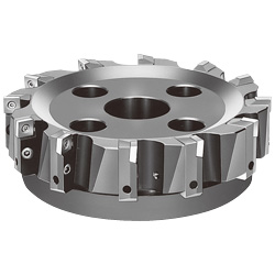F2010 P4S90R Milling Cutter, for Shoulder Cutting (for General Cutting of Steel and Iron) Microface F2010-M-P4S90R10007J