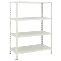 Small Capacity Shelf Model L (Open Type, 80 kg Type, Height 1,200 mm) L43X-15-NG