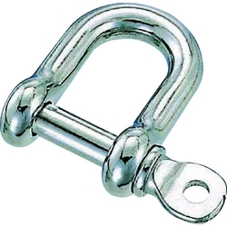 Screw Shackle Stainless Steel Operating Load 0.49–4.90 kN