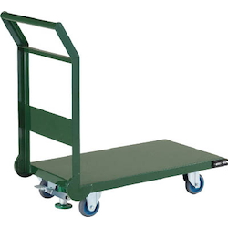 Steel Silent Hand Truck, Fixed Handle Type with Air Casters and Stoppers
