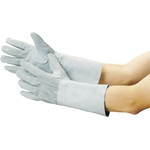 Leather Gloves, Split Cowhide Gloves (Long Sleeves)