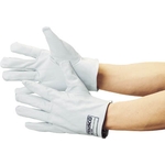 Sleeveless Leather Gloves Crest Cowhide