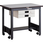 Caster-Free Work Table with 2 Slim Drawers, Equal Load (kg) 500 CFWR-1890UDK2