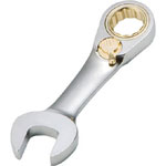 Switchable ratchet combination wrench (short type)