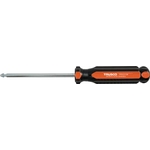 Plastic handle screwdriver (with magnet)