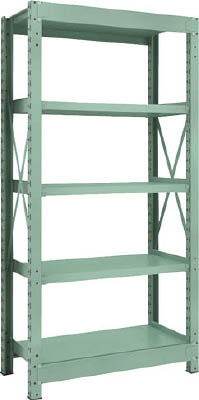 Medium Capacity Bolted Shelf Model R3 (300 kg Type, Height 1,800 mm, 5 Shelf Type) R3-6555B
