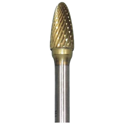Carbide Cutter (Titanium Coating) Pointed Type with Rounded Tip