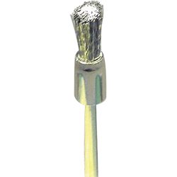 Precision Brush / Stainless Steel, End Type