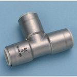 Single-Touch Fitting EG Joint Tee EGT/A・EGT for Stainless Steel Pipes AEGT-32